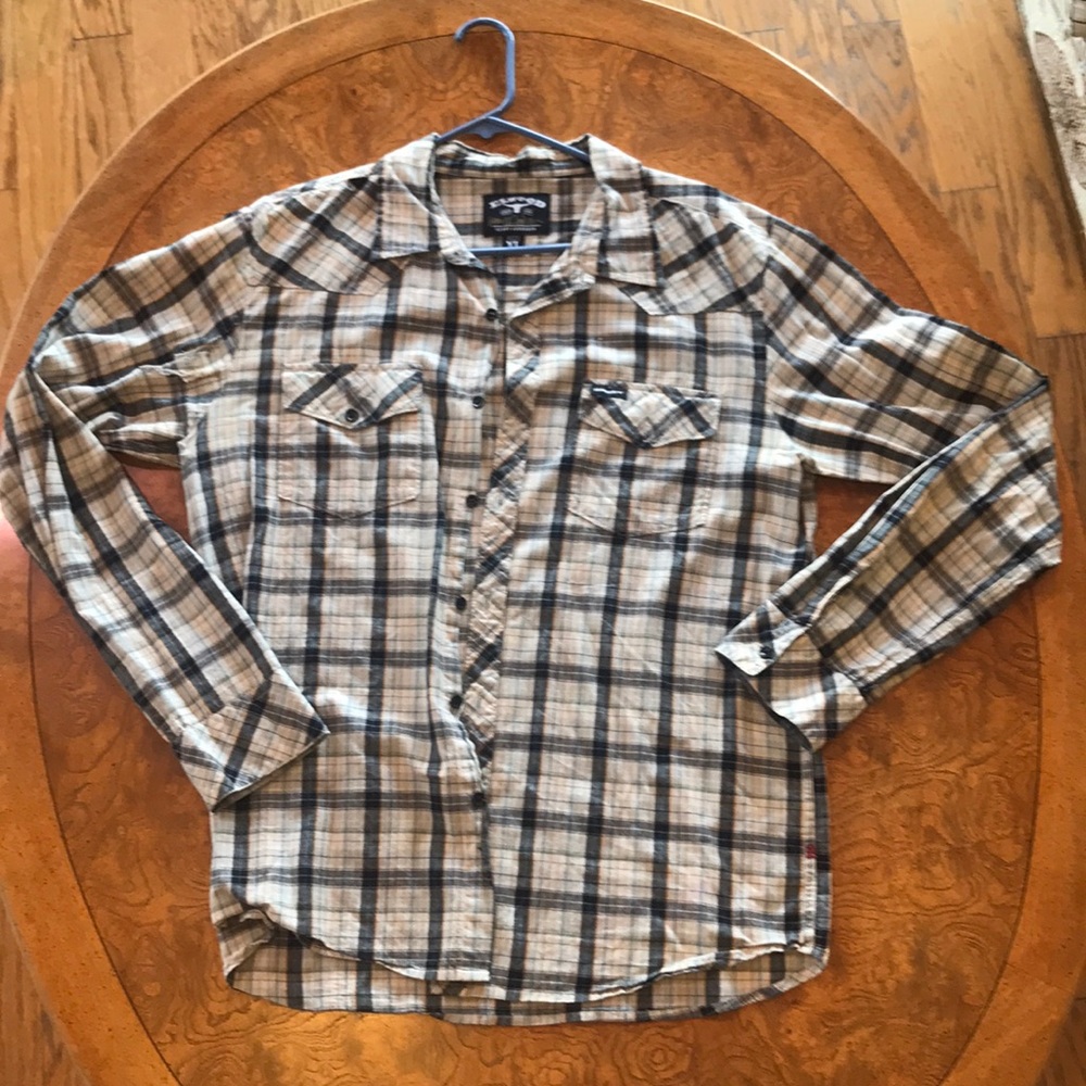 Elwood Long Sleeve Button Down Shirt